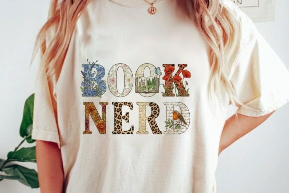 Download Vintage Floral Leopard Book Nerd Png - Premium Resources